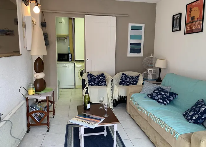Villa Confortable 6 Pers. Climatisee, Proche Du Grazel, Calme, Equipee, Stationnement Inclus - Fr-1-796-71 Gruissan